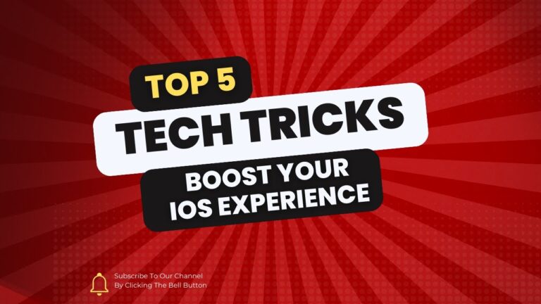 Top 5 Tech Tricks: Boost Your iOS Experience #ios #techtricks #techtips