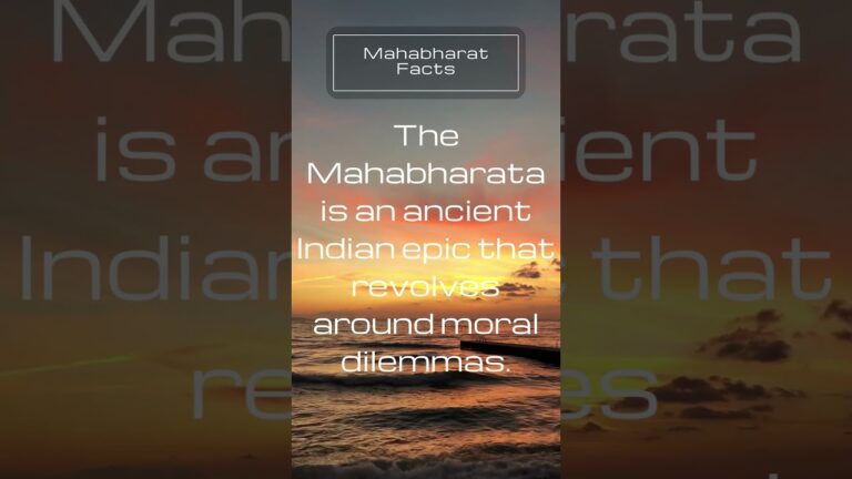 Mahabharat Facts #shorts #mahabharat #facts