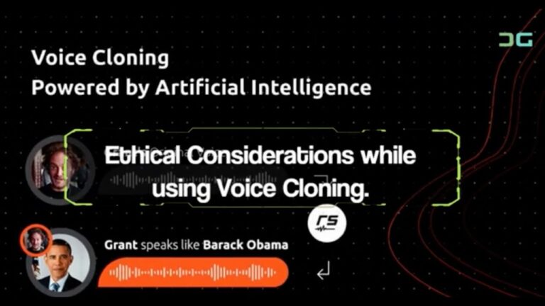 Ethical Considerations while using Voice Cloning