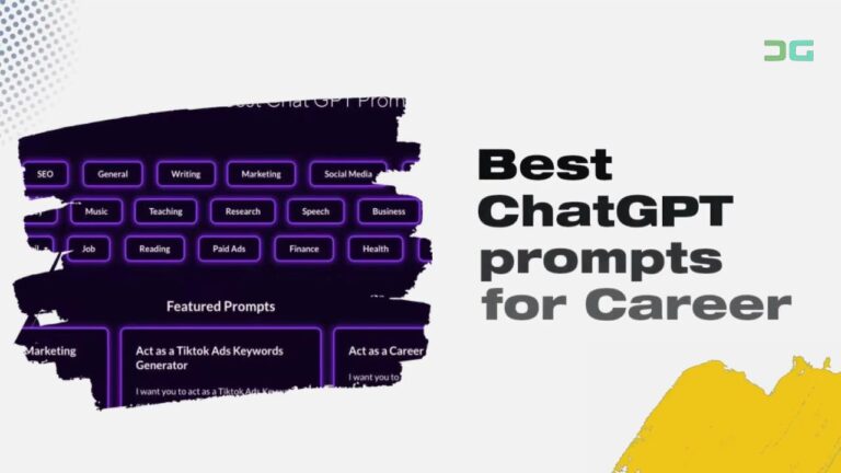 Best ChatGPT prompts for Career