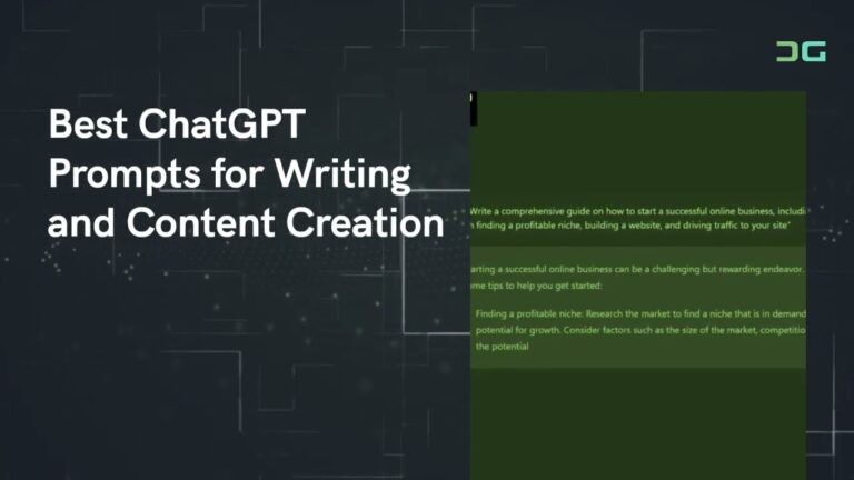 Best ChatGPT Prompts for Writing and Content Creation
