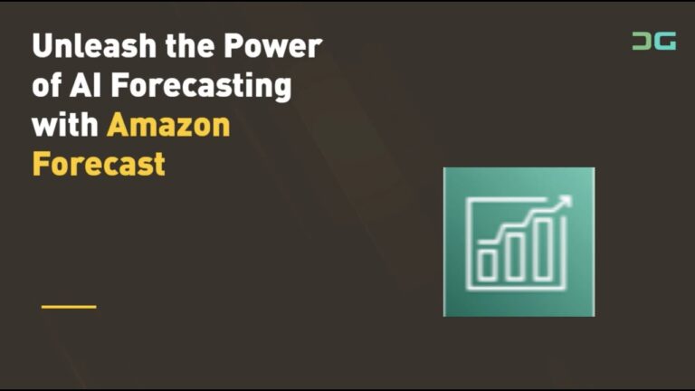 Unleash the Power of AI Forecasting with Amazon Forecast