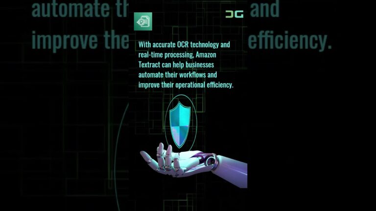 How Amazon Textract is Revolutionizing Document Processing with Machine Learning