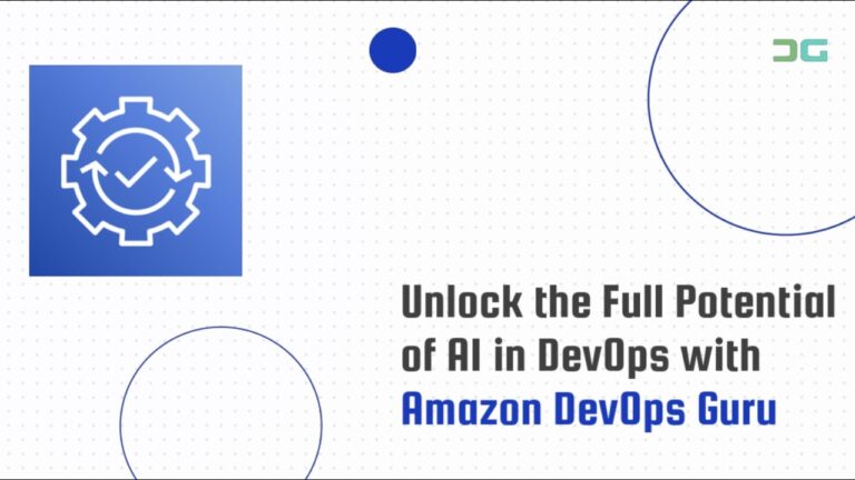 Unlock the Full Potential of AI in DevOps with Amazon DevOps Guru