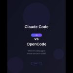 Claude Code vs OpenCode in 2026