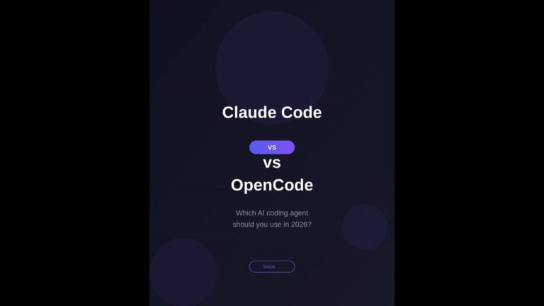 Claude Code vs OpenCode in 2026