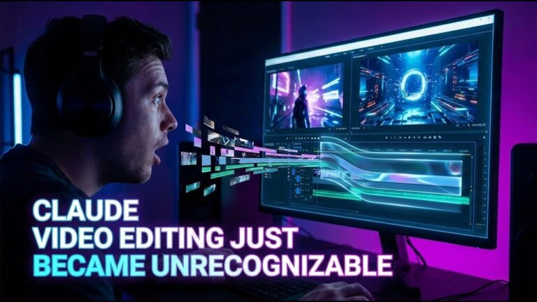 Claude AI Just Changed Video Editing FOREVER! 🚀