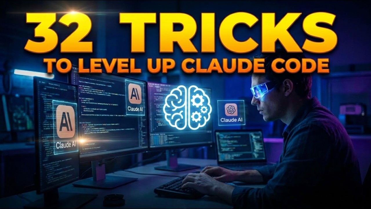 32 Game-Changing Hacks to Master Claude Code and Boost Productivity! 🚀