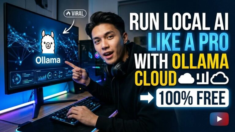 Run Local AI Like a Pro with Ollama Cloud (100% FREE)! 🚀