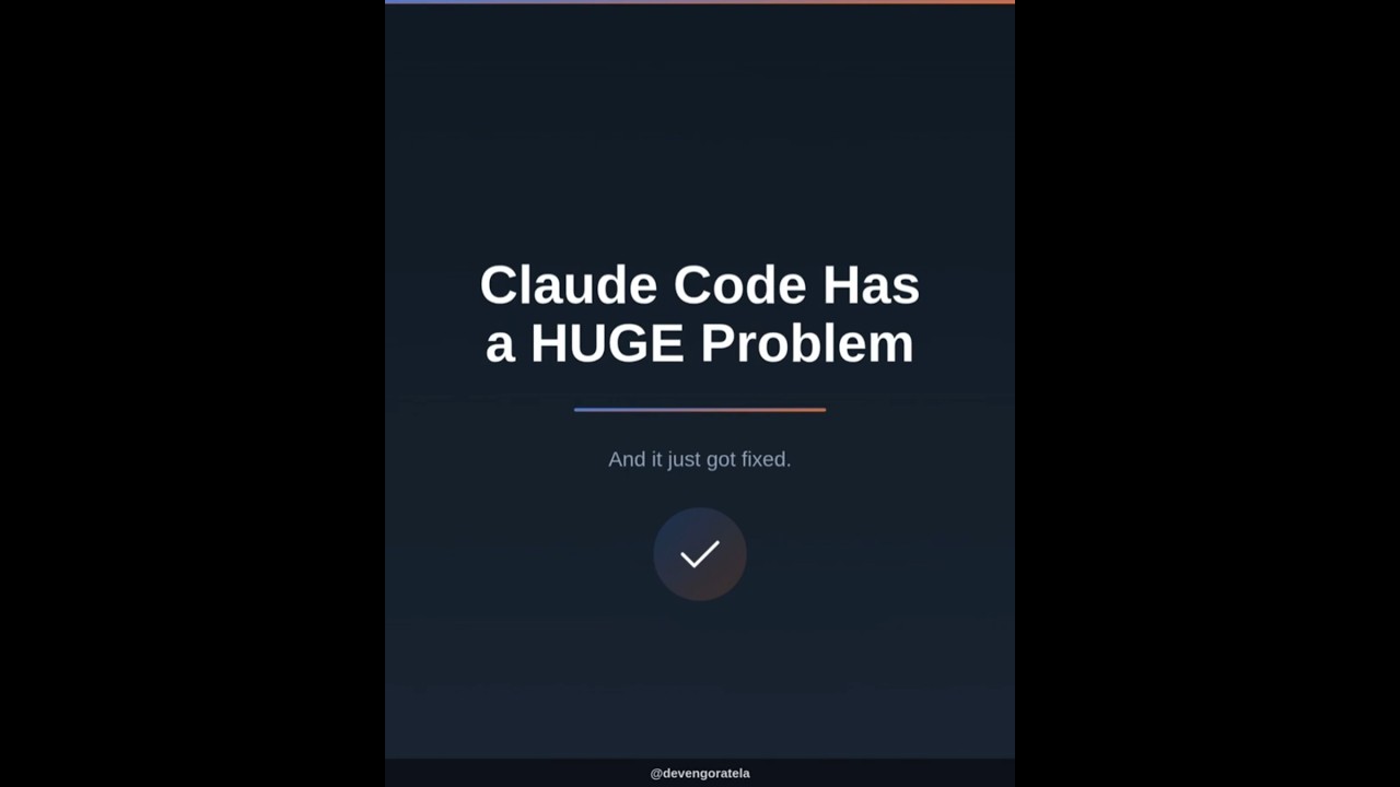 Claude Code Has a HUGE Problem (And We Just Fixed It!) 🚀