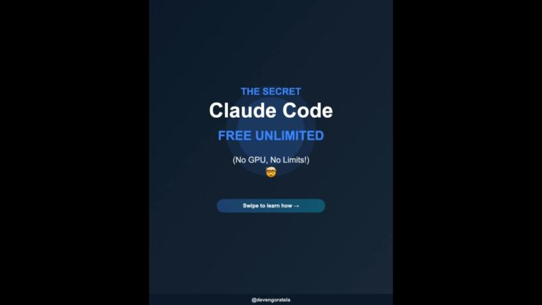 Unlock Claude Code for FREE: Unlimited Access with Zero GPU! 🤯