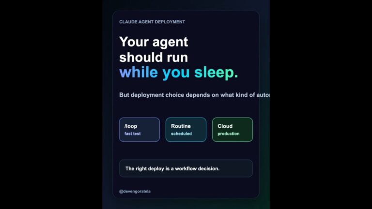 How to Run Claude Code AI Agents While You Sleep 🤯 (3 Deployment Levels)
