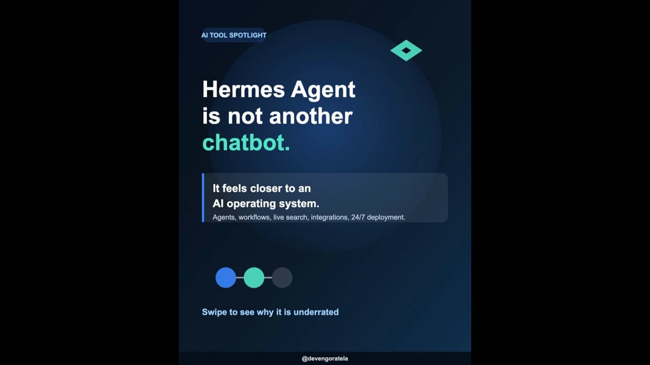 Hermes Agent is underrated