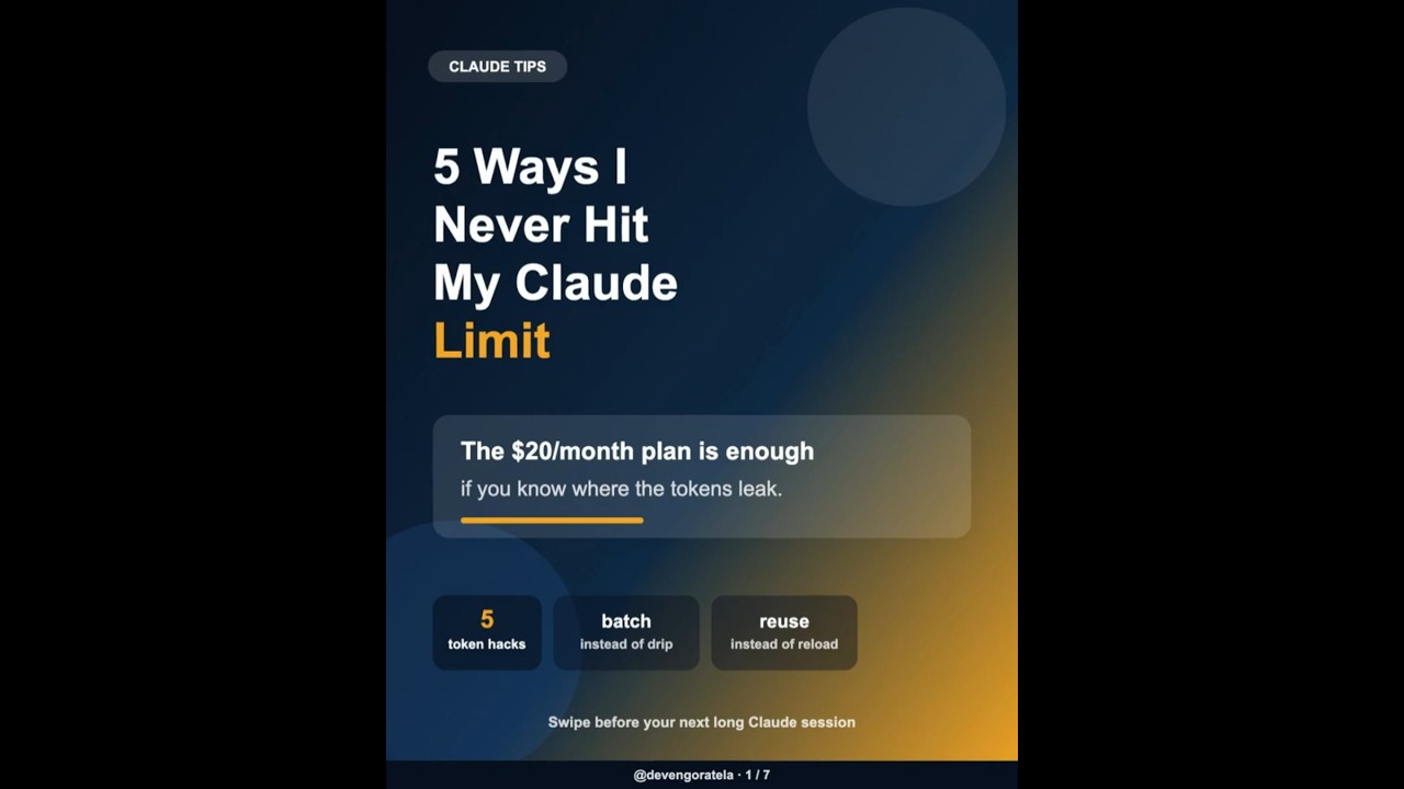 Stop wasting Claude tokens