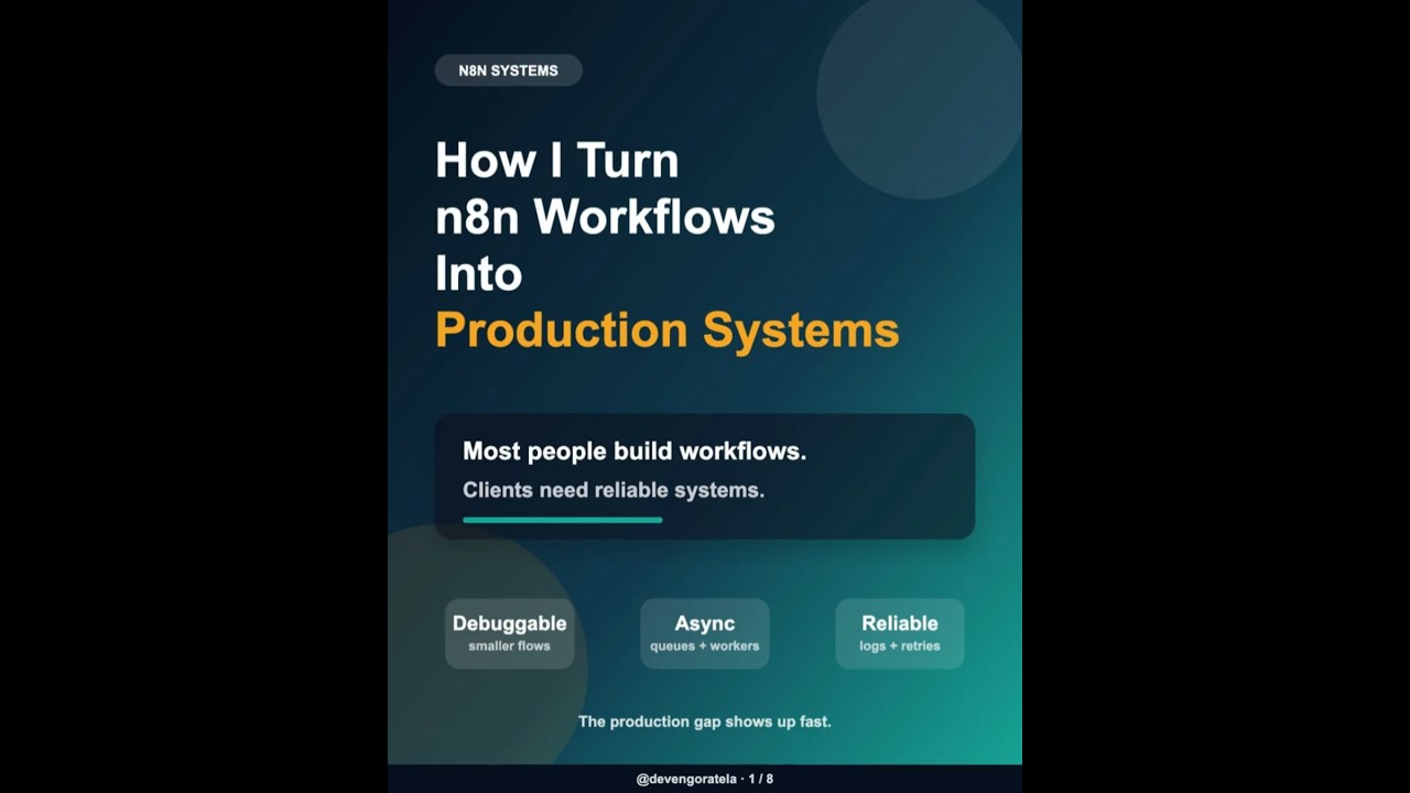 Stop shipping fragile n8n workflows