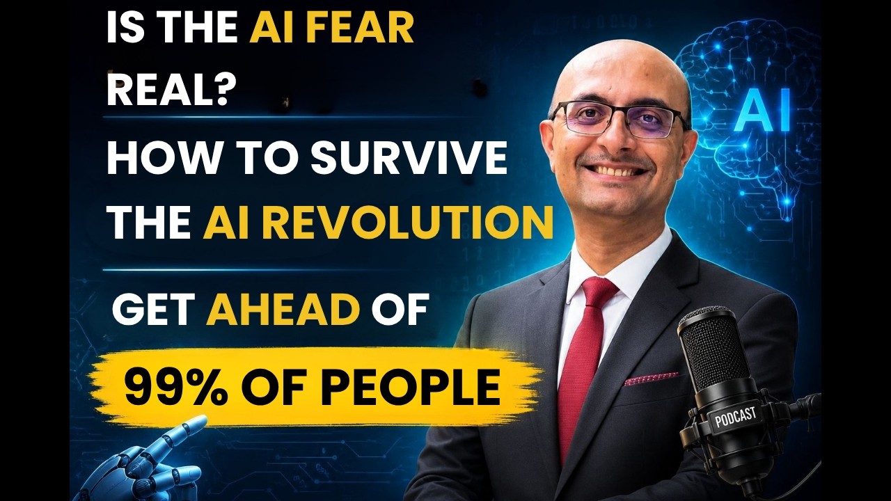 Stop Fearing AI! 🚀 How to Survive the Tech Revolution & Getting Ahead of 99% of People!