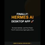 Hermes AI Desktop App Launch 🚀 #ai #hermesagent