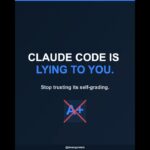 Claude Code is lying to you. 🤥