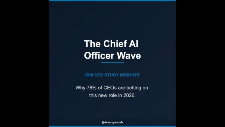 🚀 The Chief AI Officer (CAIO) wave is here 🌊