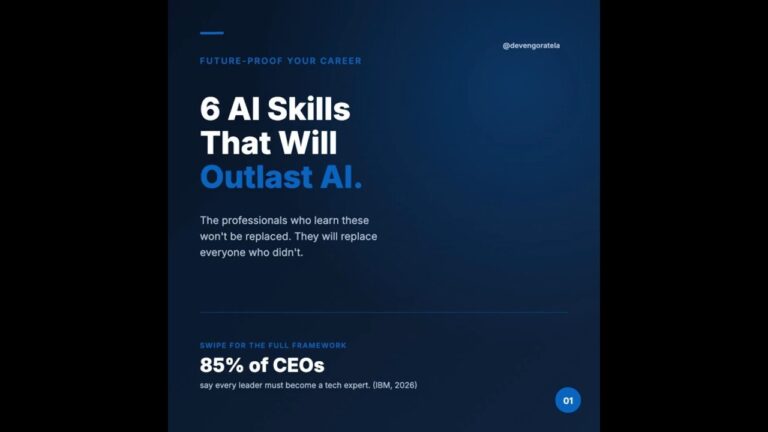 The AI Skill That Outlasts Every Model ⚡