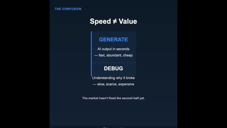 Cheap to Generate ≠ Cheap to Change 🔄