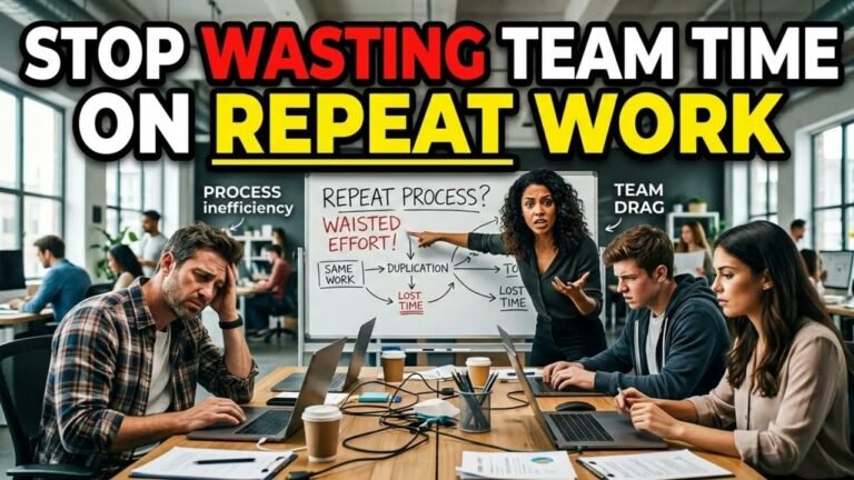 Stop Wasting Time on Repetitive Tasks (Do This Instead!) 🚀