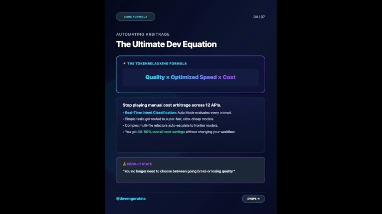 The Art of Tokenrelaxxing: Why Stop Micromanaging AI Tokens 🧘‍♂️⚡