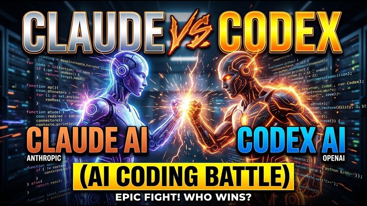 🚨 I Forced Claude Code & Codex to Build the SAME App (The Results Are INSANE)