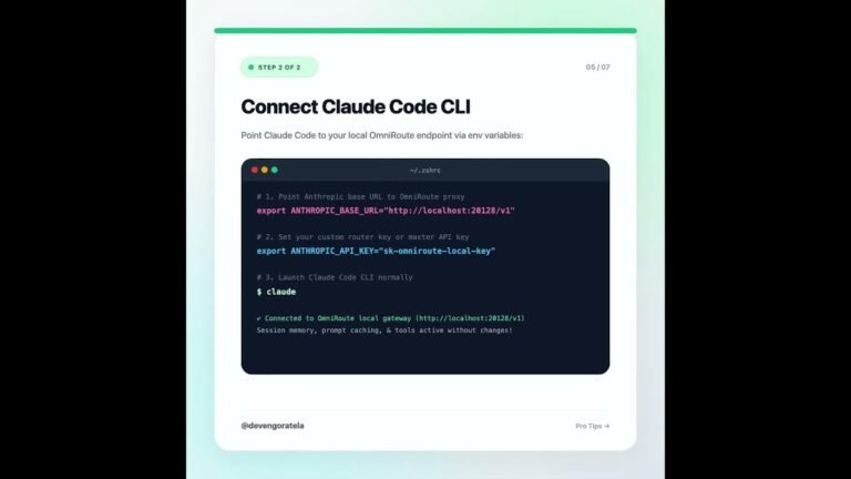 Configuring OmniRoute with Claude Code 🚀