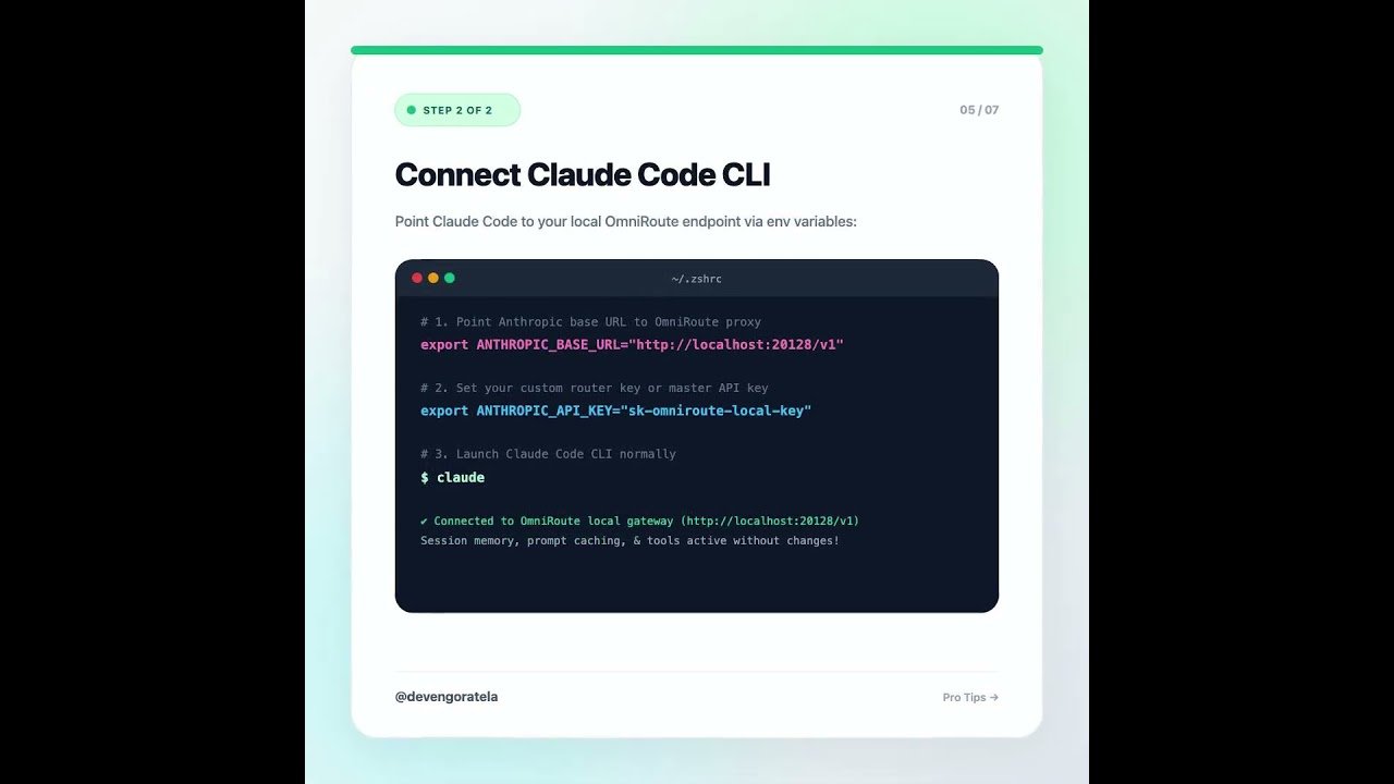 Configuring OmniRoute with Claude Code 🚀