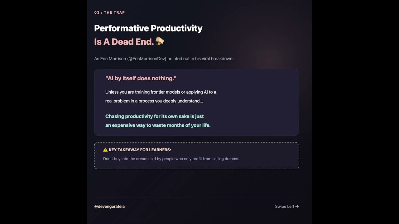 Stop Learning AI From Cringelords 🤡