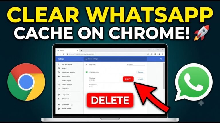 WhatsApp Web લોગિન નથી થતું? આ સેટિંગ તરત બદલો! (100% Working Fix) Offline Memory Cache Release