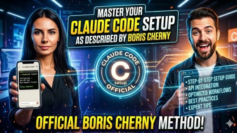 Stop Coding Like a Junior: The Official Claude Code Setup by its Creator 🤯