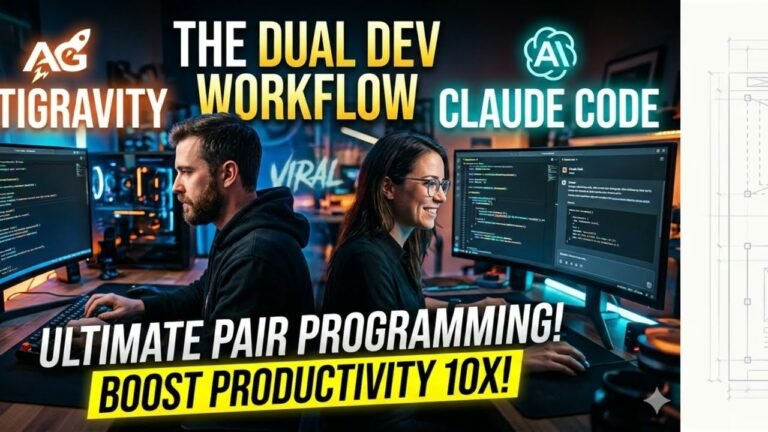 The Ultimate AI Web Dev Workflow: Google Antigravity & Claude Code Explained!