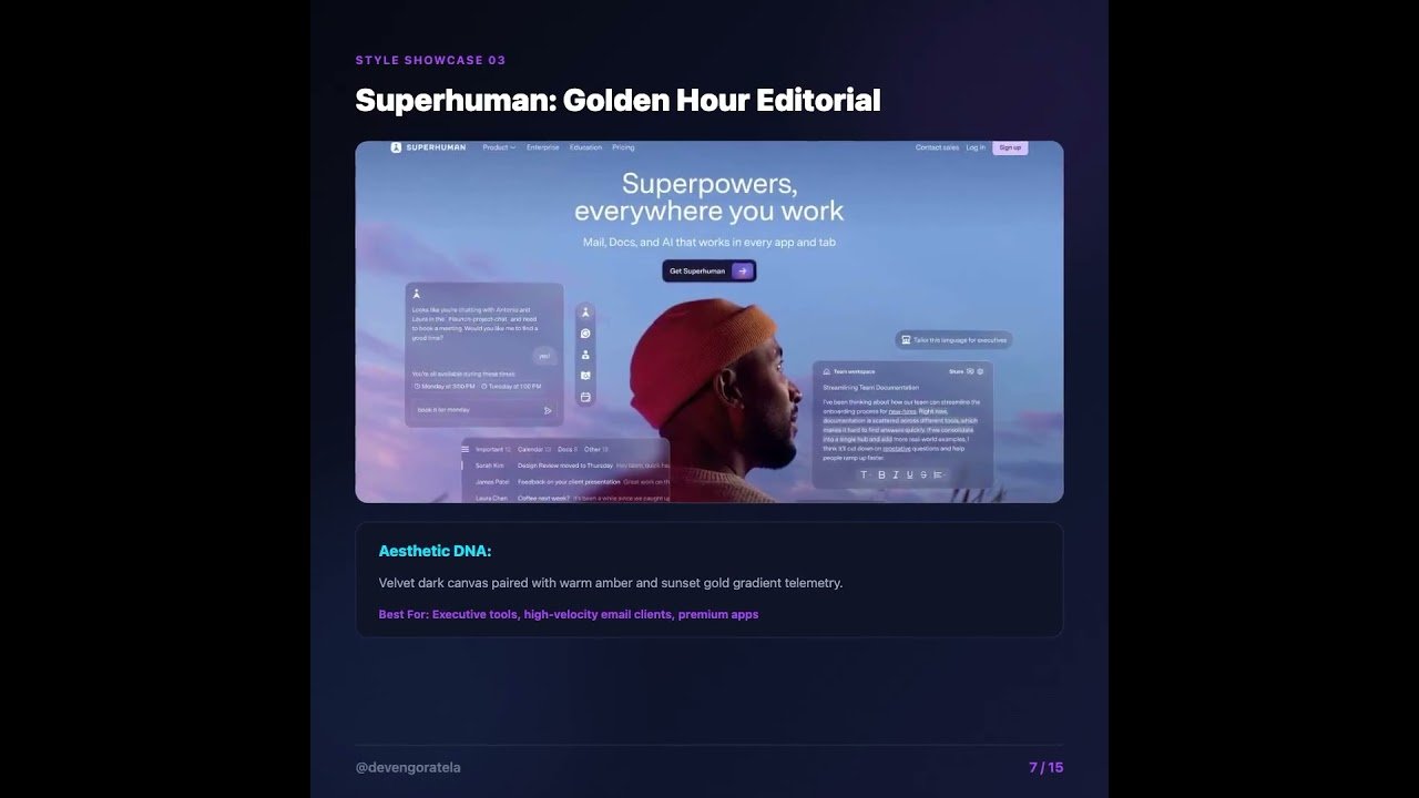 Never Build an Ugly AI App Again 🎨 (2,000+ Design Systems in DESIGN.md)